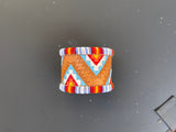 Tooled and Beaded Cuff