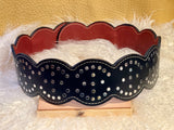Black Rivet Belt