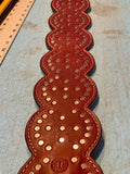 Red Chestnut Rivet Belt