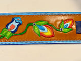 Tooled Leather Belt (29-35)