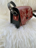 Black and Chestnut Dragonfly Bag