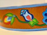 Tooled Leather Belt (29-35)