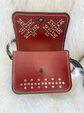 Black and Chestnut Dragonfly Bag