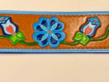 Tooled Leather Belt (29-35)