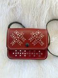Black and Chestnut Dragonfly Bag