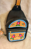 Small Woodland Floral Sling Bag