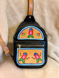 Small Woodland Floral Sling Bag