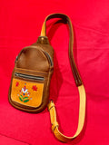 Tooled Sling Bag