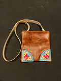 Vertical Floral Bison Bag