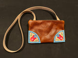 Horizontal Floral Bison Bag