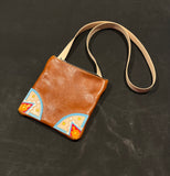 Vertical Geometric Bison Bag