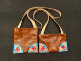 Horizontal Floral Bison Bag