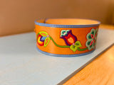 Tooled Ribbon Skirt Belt
