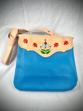 Blue Dakota Floral Crossbody Bag