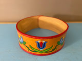 Tooled Ribbon Skirt Belt