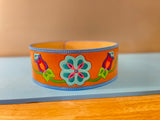 Tooled Ribbon Skirt Belt