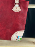 Dakota Floral Corner Tote Bag