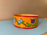 Tooled Ribbon Skirt Belt