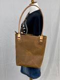 “The Fighter” Tote Oak Finish
