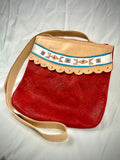 Dark Red Crossbody Bag