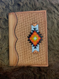 Tooled Steno Pad Notebook