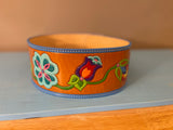 Tooled Ribbon Skirt Belt