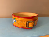 Tooled Ribbon Skirt Belt