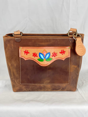 Small Tooled Tote