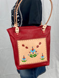 Tooled Dakota Floral Tote
