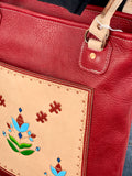 Tooled Dakota Floral Tote