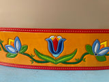 Tooled Ribbon Skirt Belt