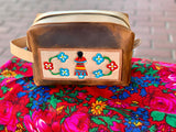 Tooled Leather Dopp Kit