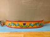 Tooled Ribbon Skirt Belt
