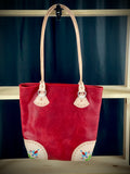 Dakota Floral Corner Tote Bag
