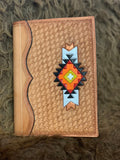 Tooled Steno Pad Notebook