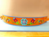 Tooled Ribbon Skirt Belt