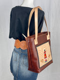 Tooled Cinch Belt
