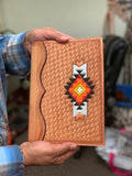 Tooled Steno Pad Notebook