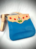 Blue Dakota Floral Crossbody Bag