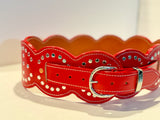 Red Rivet Belt