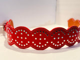 Red Rivet Belt