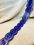 Royal Blueberry Rivet Belt