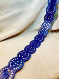 Royal Blueberry Rivet Belt