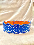 Royal Blueberry Rivet Belt