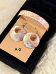 Copper Bracelet and Earring Set A-2