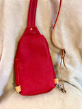 Red Dakota Floral Sling Bag