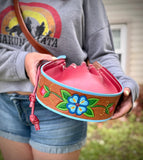 Woodland floral Giddy Up Stirrup Bag