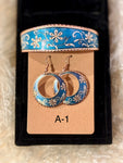 Copper Bracelet and Earring Set A-1