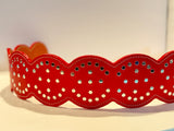 Red Rivet Belt